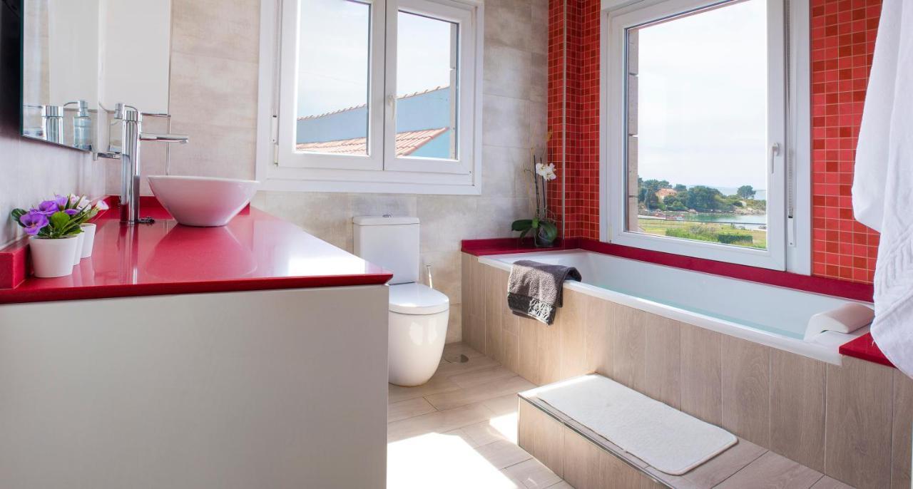 Villa Casa Feitina: Vistas Al Mar, Moderna Y Funcional A Illa de Arousa Exterior foto